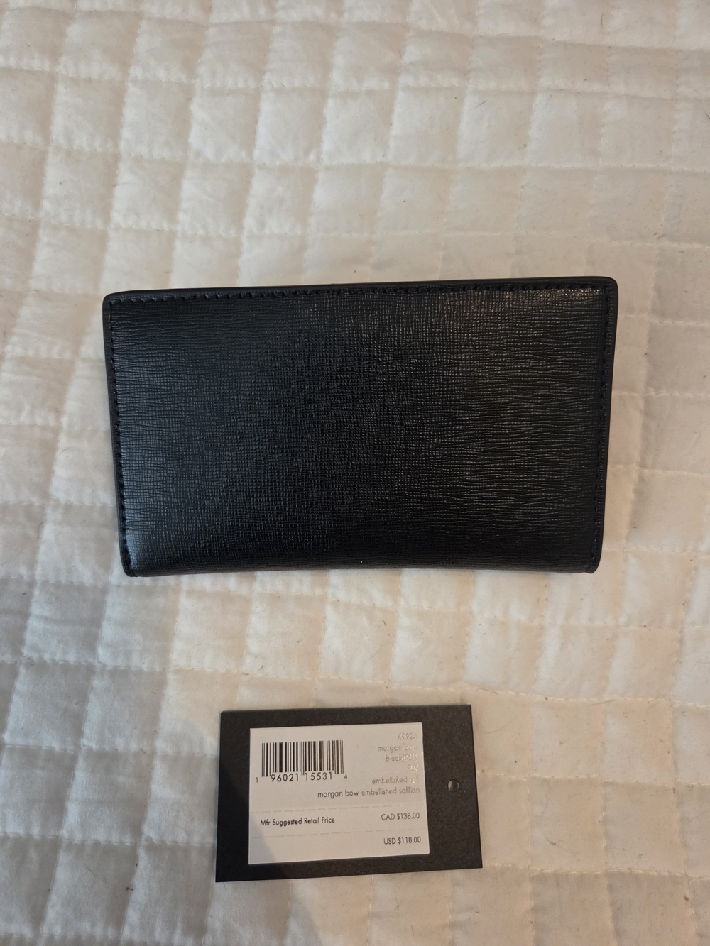kate spade New York Morgan Bow Bi Fold Wallet - Picture 6 of 6
